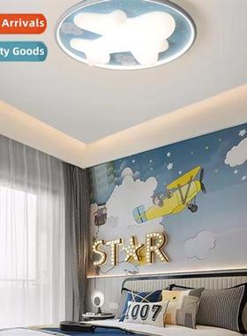 Childrens room ceiling lamp modern simple creative spaceman