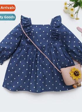 Girls childrens spring  fall  2022 new n childrens lg-sleeve