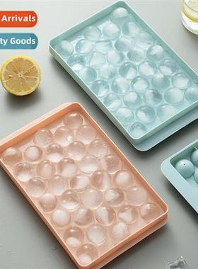 A3072 Round Ball Ice Compartment wh Lid Plastic Ice Cube Mou