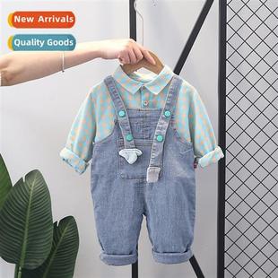 pants 2022 boy gas baby new two Boys backpack fall