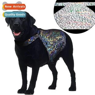 Nest Birds Pet Jacket Nighttime Colorful Clothing Reflective