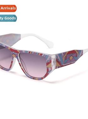 New nd pattern matching color sunglasses fashi sunglasses th