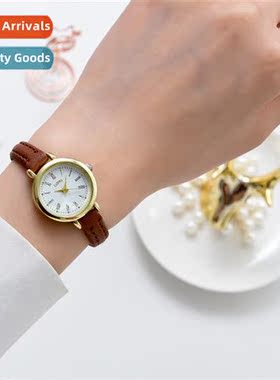 Vintage Roman Dial Ladies Watch Korean Retro Ladies Simple L