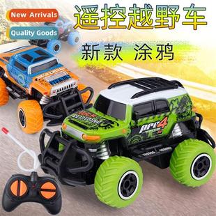 way radio car graffi toy road four Toys ctrol