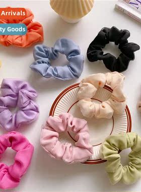 Korean versi   ins temperament cloth  circle tie pytail  rop