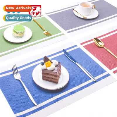 placemats Japanese simple striped envirmentally friendly PVC