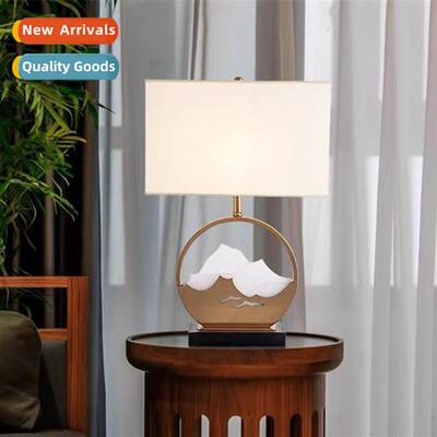 New Chinese creative desk lamp lscape painting fice desk hot