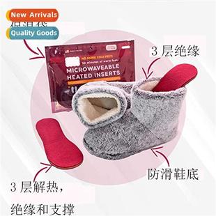 Foot Cover Warm Microwave Slippers Boots Heated