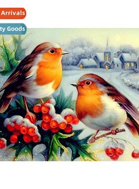 New hmade paste diamd living room animal decorati painting s