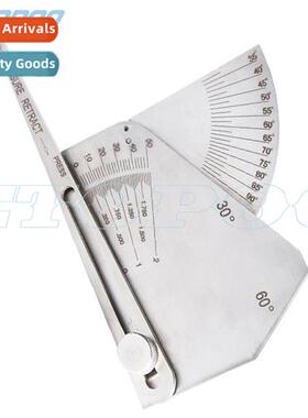 1pcs Genuine Bevel Welding Inspecti Ruler Angle Weld Gauge