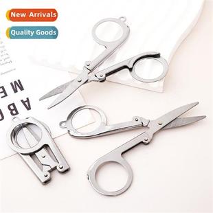 Portable Two Scissors Folding Small Dollar