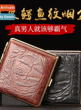 Metal Ir Clip Cigarettes 20pcs Cowhide High-grade Classic Ci