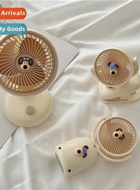 Cute desktop fan small dormory portable portable hheld usb r
