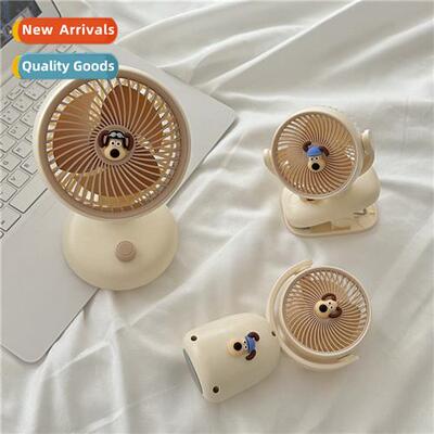 Cute desktop fan small dormory portable portable hheld usb r