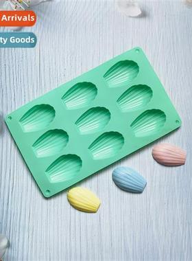 9 csecutive shells, 9 chocolate cake silice molds, candy des