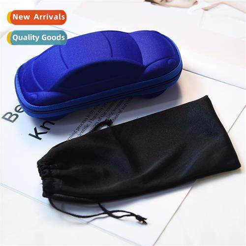 Eyeglasses accessories small car eyeglasses case to wipe  gl