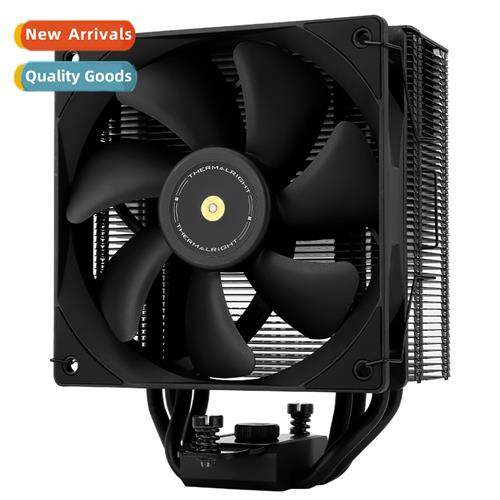 Limin AS120 EVO DARK CPU Tower Air Cooler 12cm Fan wh Black