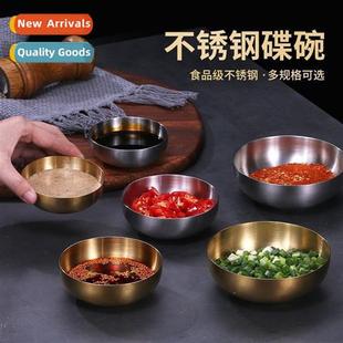 Steel DishBarbecue Sauce DishSnack Dip DishCdiment Stainless