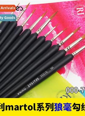 G1220 Wolf Hair Hairline Brush Nyl Fine Work Brush Strokes A