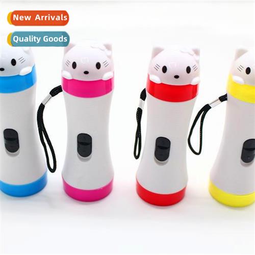 Cute compact flashlight for kids Carto kids portable flashli