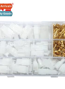 380PCS 40 Sets Auto Motorcycle 2.8mm 2 3 4 6 Pin Terminal Bl