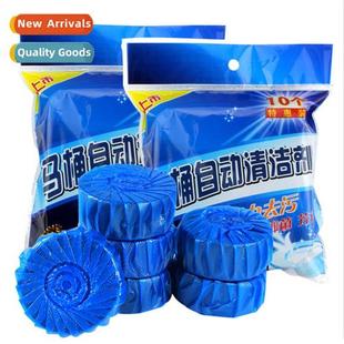 Bubble Flush Toilet Cleaner Bow Bowl Blue