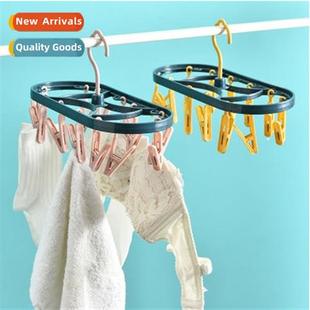 hanger stor rack Household clos multifunctial clip drying