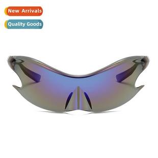 Rimless Y2K Sports 5113 2023 Shaped Sunglasses Persa Siamese