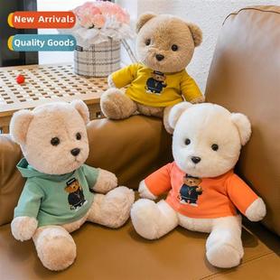 New sweater bear plush toys for girls gift cute doll dolls t