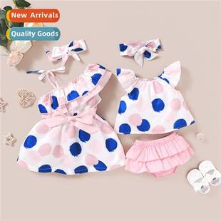 polka fall top print dot new 2020 spring Girls