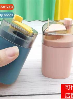 Automatic toothpick case plastic toothpick holder creative c