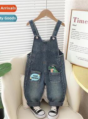 Boys Spring  Autumn  2023 new baby girl back pants in small