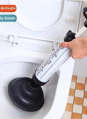 Bathroom high-pressure toilet unclogger plunger pipe unclogg