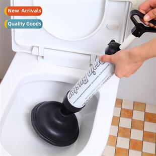 Bathroom high-pressure toilet unclogger plunger pipe unclogg