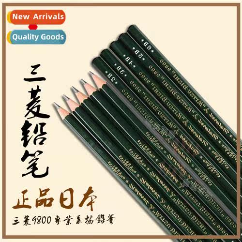 9800  Pencils 2B/4B/6B/8B Art Pencils 适用Drawing  Painting