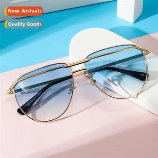 frame sunglasses persaly fashi ins new metal 2023 8313 women
