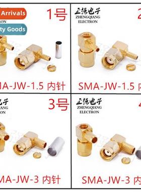 SMA bend male SMA-JW-1.5-3 posive  negative internal needle/