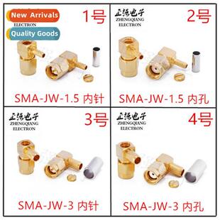 SMA bend male SMA-JW-1.5-3 posive  negative internal needle/