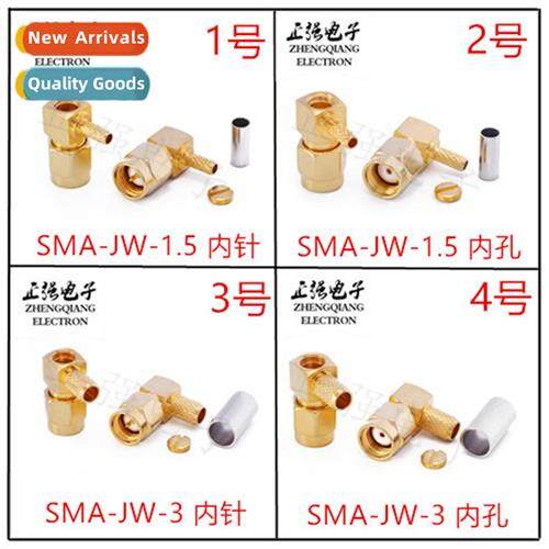 SMA bend male SMA-JW-1.5-3 posive  negative internal needle/