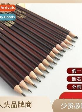 Old Mans Head Sketch Drawing Pencil 2H-14B Pencil Box  12 Dr