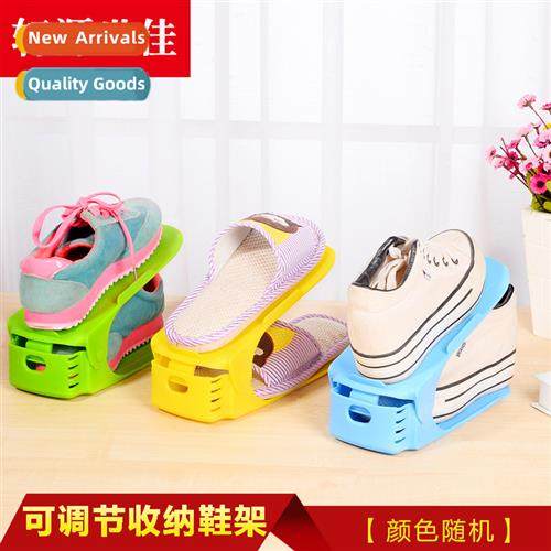 Creative  three-dimensial plastic shoe rack Nordic adjustabl