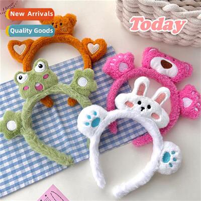 Cute plush three-dimensial frog  b super cute carto rabb ber