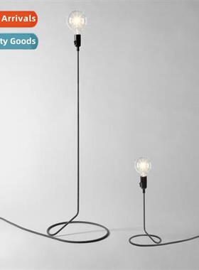 Simple lines floor lamp living room showroom study bedroom -