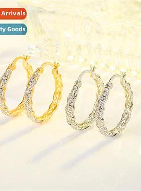 18k gold color separati exaggerated skelet ring female