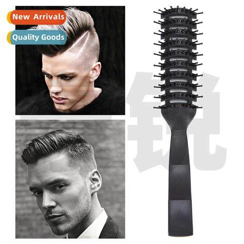 Fashi mens styling comb oil  ribs comb massage scalp fluffy