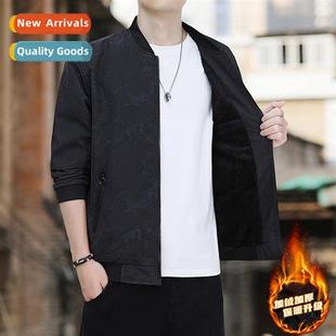 2023 winter tops stand-up collar padded jacket mens casual p