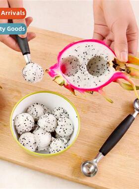 Fru Scooper Double Head Ice Cream Watermel Platter Scoop Sta