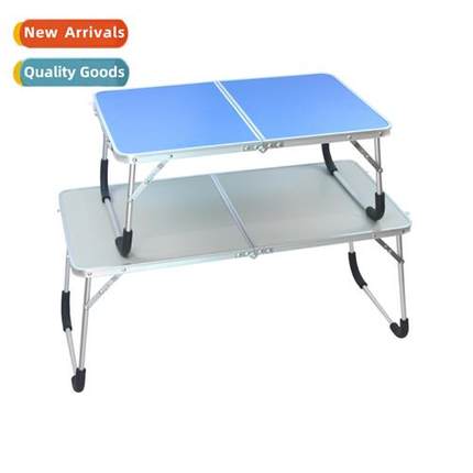 Medium folding table small bed desk wring study wh aluminum