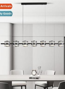 Italian minimalist copper dining room glass chelier Scinavia