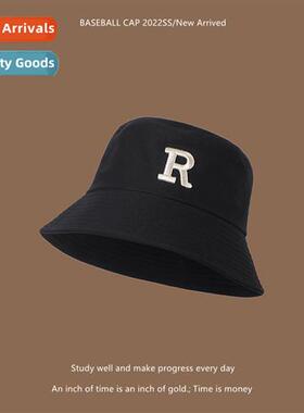 R letters fisherman hat children summer Korean versi   hundr